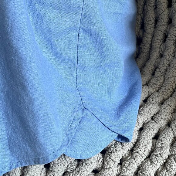 Light Blue Chambray Tunic Dress Size medium (approximate) - Picture 5 of 8